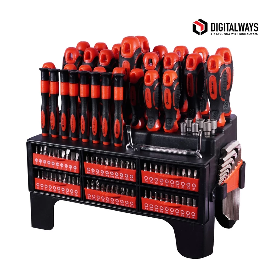Sparta Screwdriver Set 118 In 1